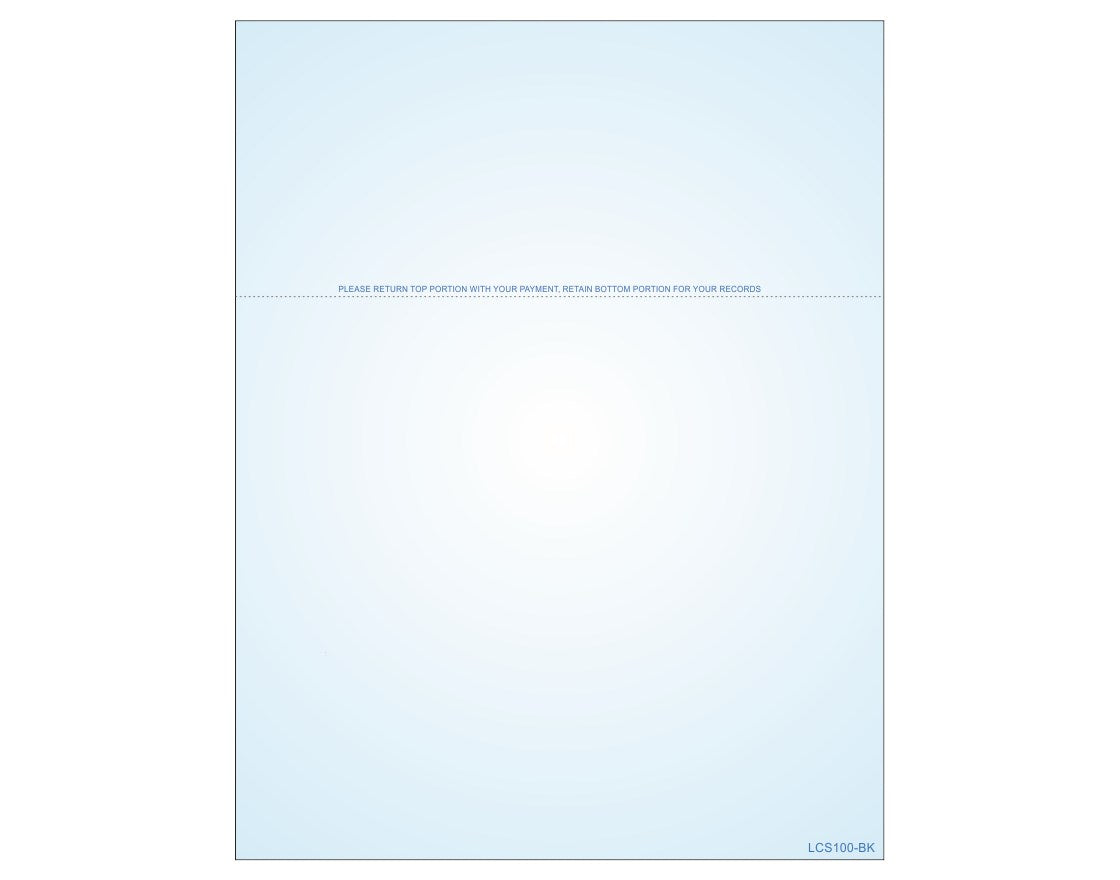 Blue Statement Paper  LCS100-BK