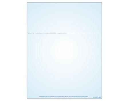 Blue Laser Statement Paper LCS101-BK