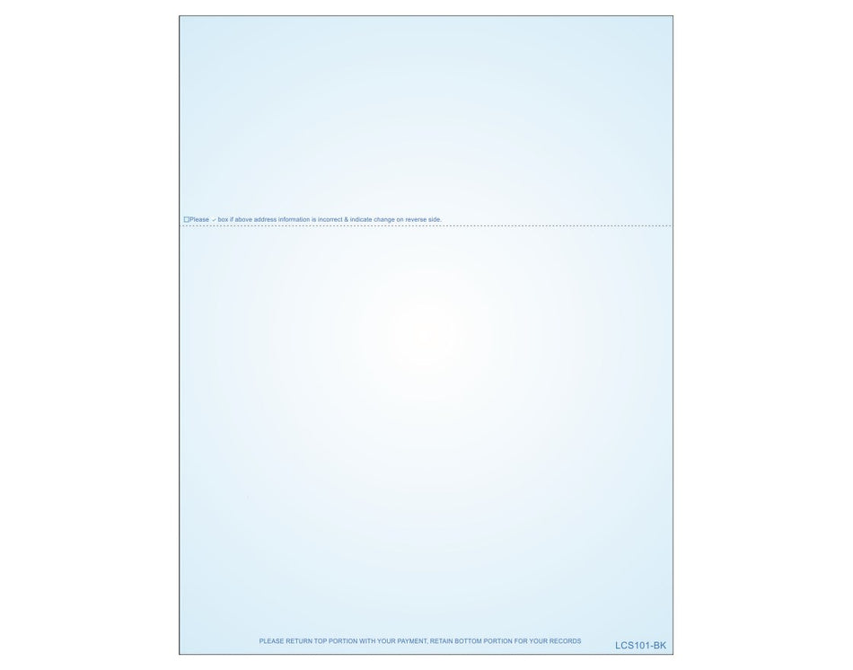 Blue Laser Statement Paper LCS101-BK