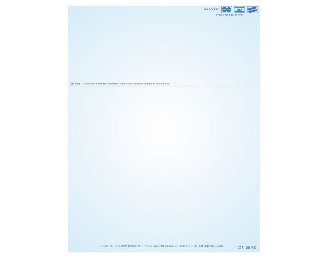 Blue Laser Statement Paper LCS106-BK
