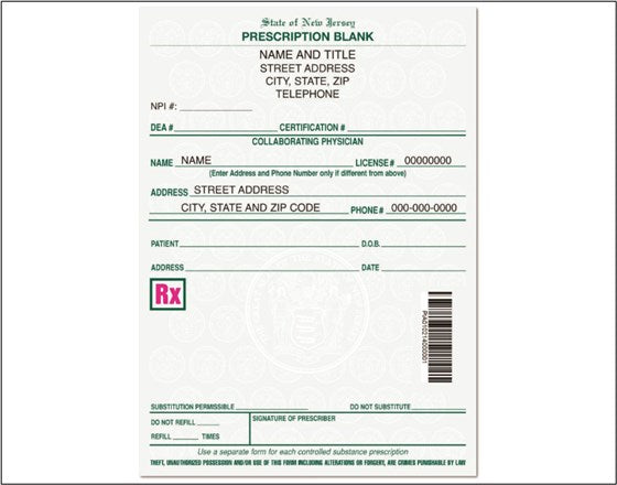 New Jersey APN Pad