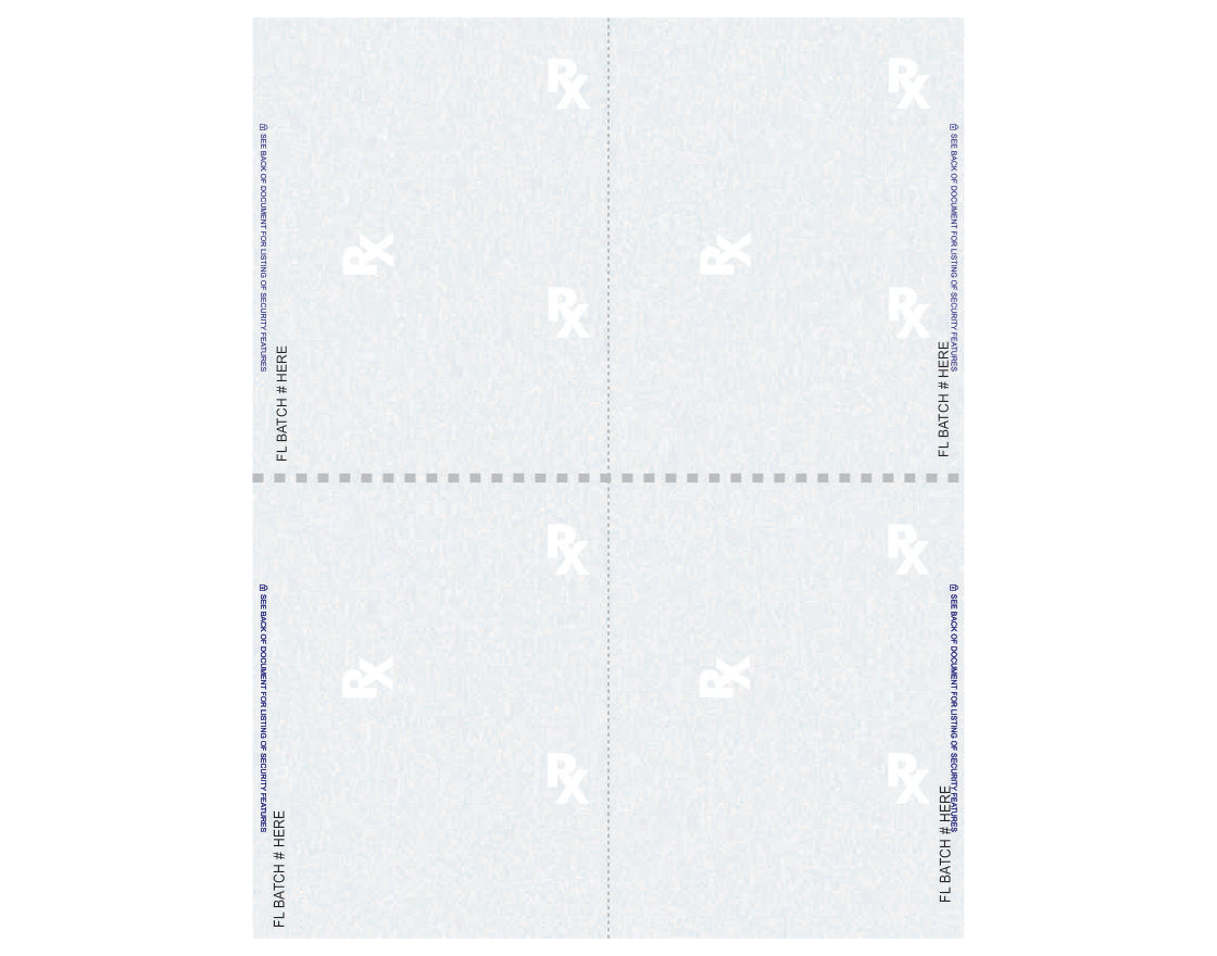 RX503-P4 FL  ~  1,000 Sheets per Pack