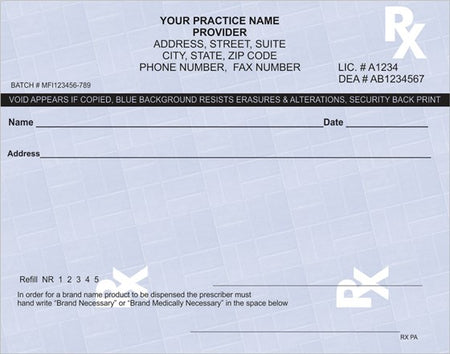 Pennsylvania Prescription Pads