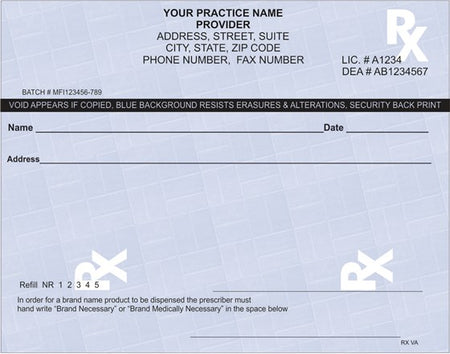Virginia Prescription Pads