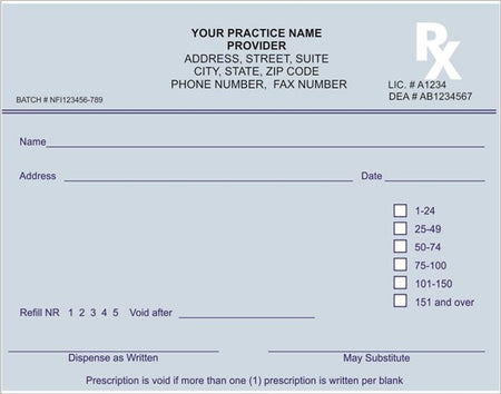 Indiana Prescription Pads